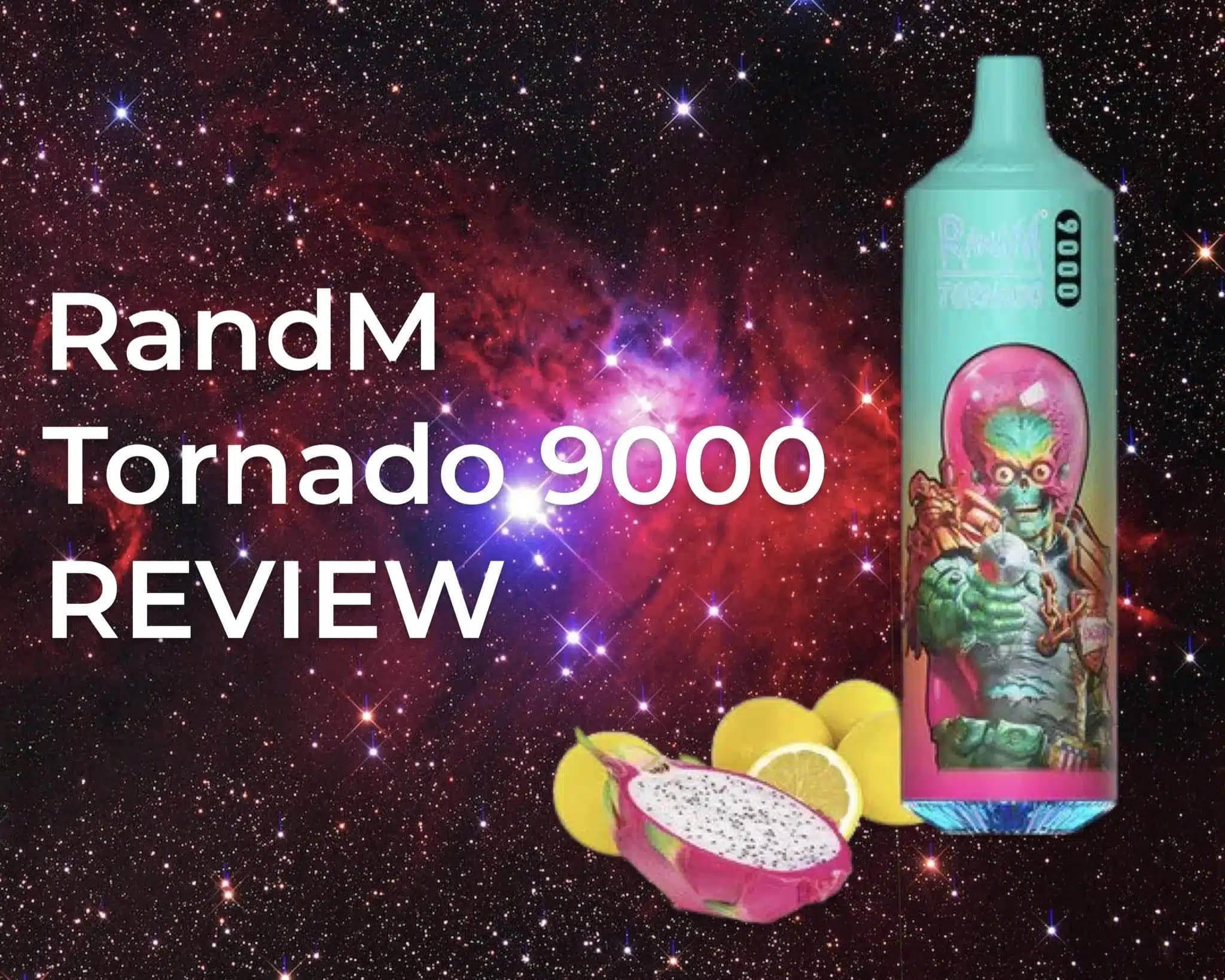 Review : RandM Tornado 9000 - Disposable vape
