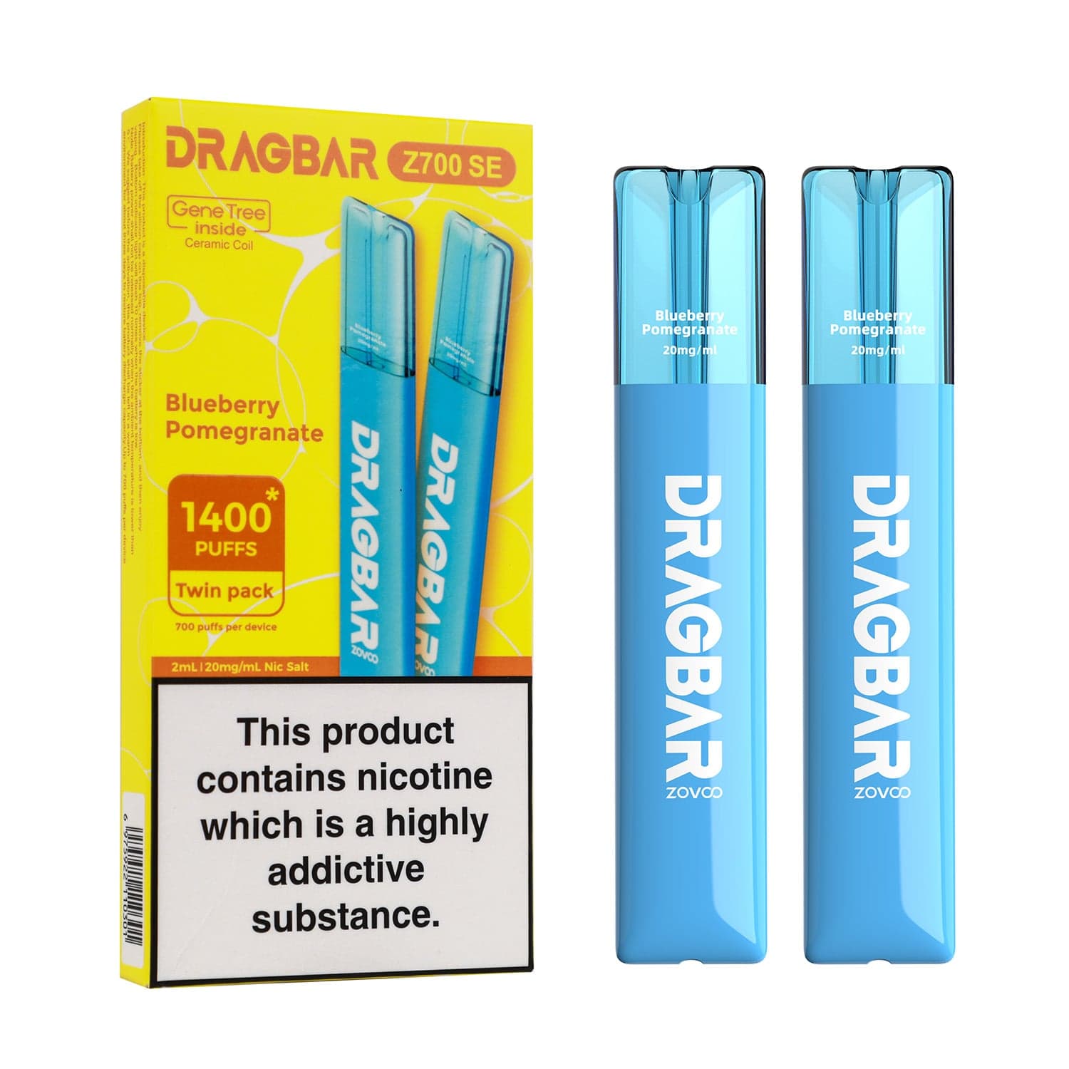 Zovoo Dragbar Z700 SE Disposable Vape 1