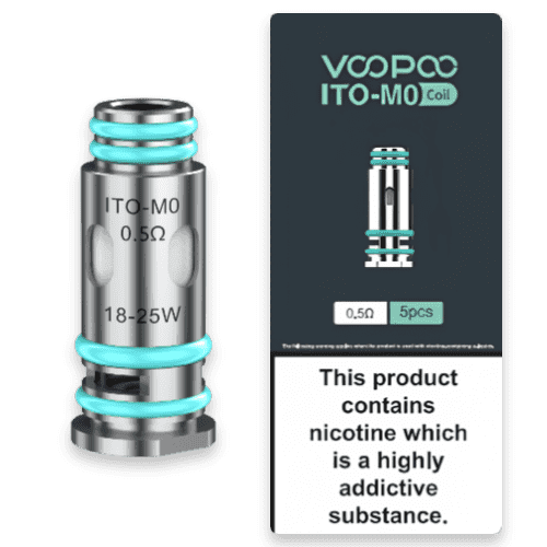VooPoo ITO Replacement Coils - Pack of 5 - Coils
