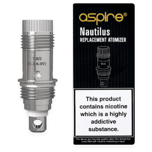 Aspire Nautilus Replacement Coil BVC  - Pack of 5 - Coils