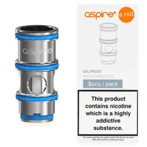 Aspire Guroo Replacement Coil - Pack of 3 - Aspire Vape Coils