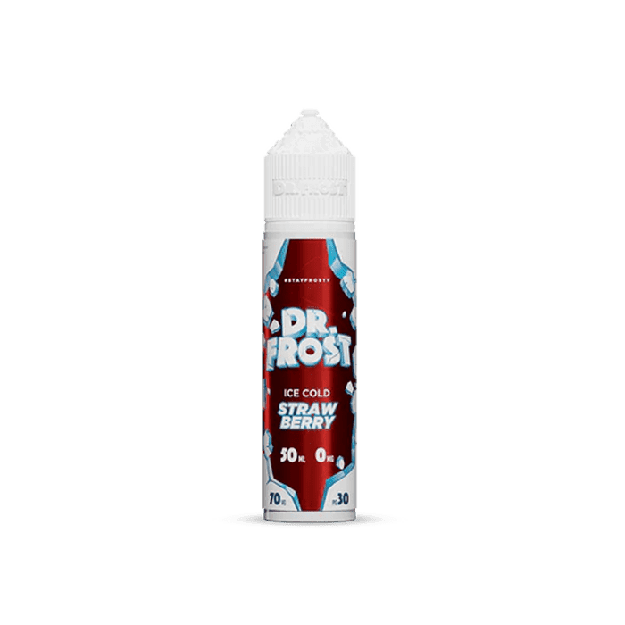 Strawberry Ice by Dr Frost   50ml Shortfill E-liquid - E-Liquids