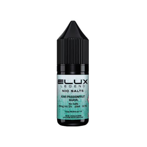 Kiwi Passionfruit Guava Nic Salt by Elux Legend - 10ml E-liquid - 10mg E-Liquid