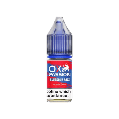 Blue Sour Razz Nic Salt By Oxva OX Passion - 10ml E-Liquid - 10mg E-Liquid