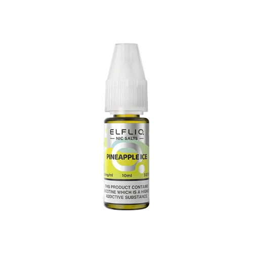 Pineapple Ice Elfliq by Elf Bar - 10ml Nic Salt E-liquid - 10mg E-Liquid