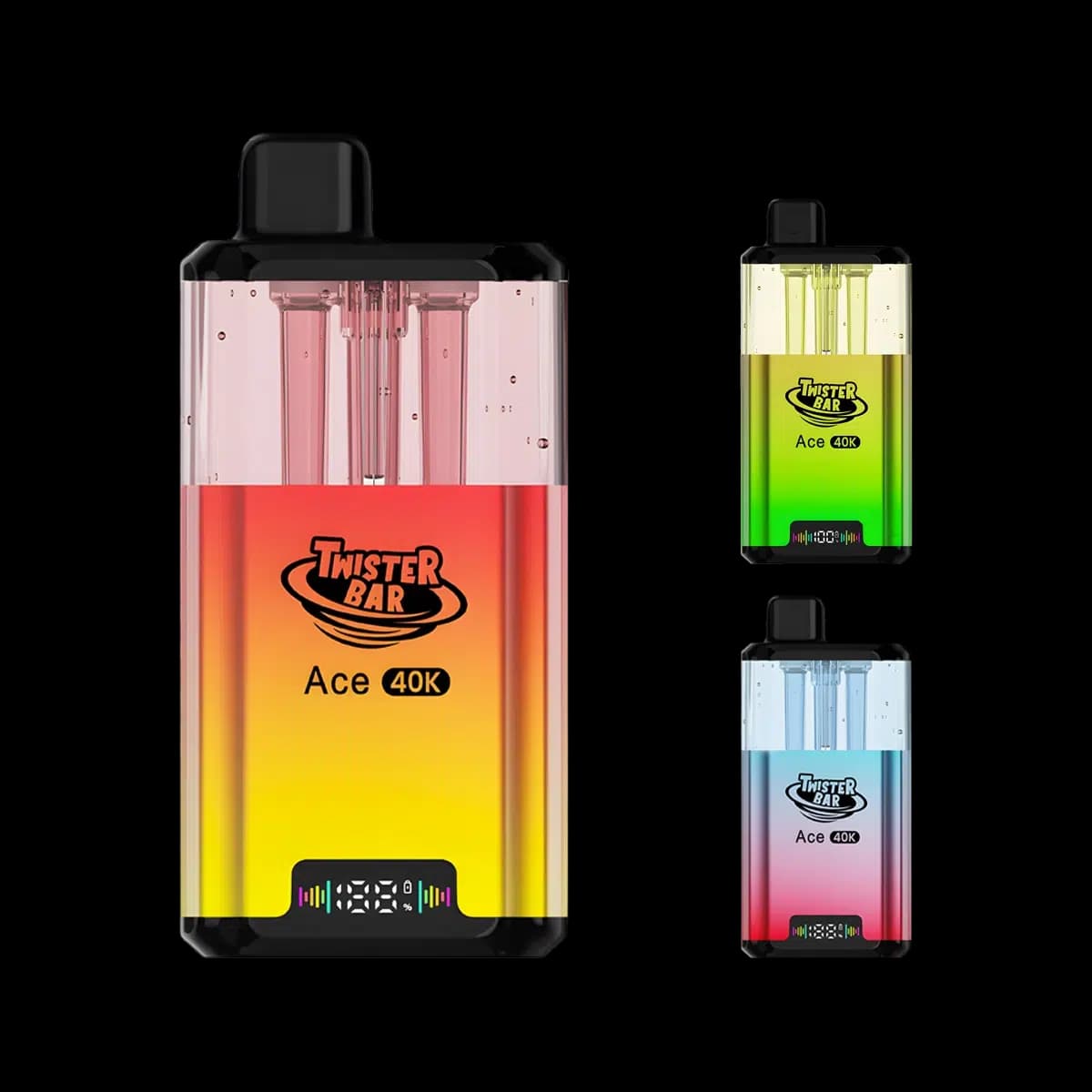 Twister Bar Ace 40K Vape Kit - 20K Plus Puffs Vapes