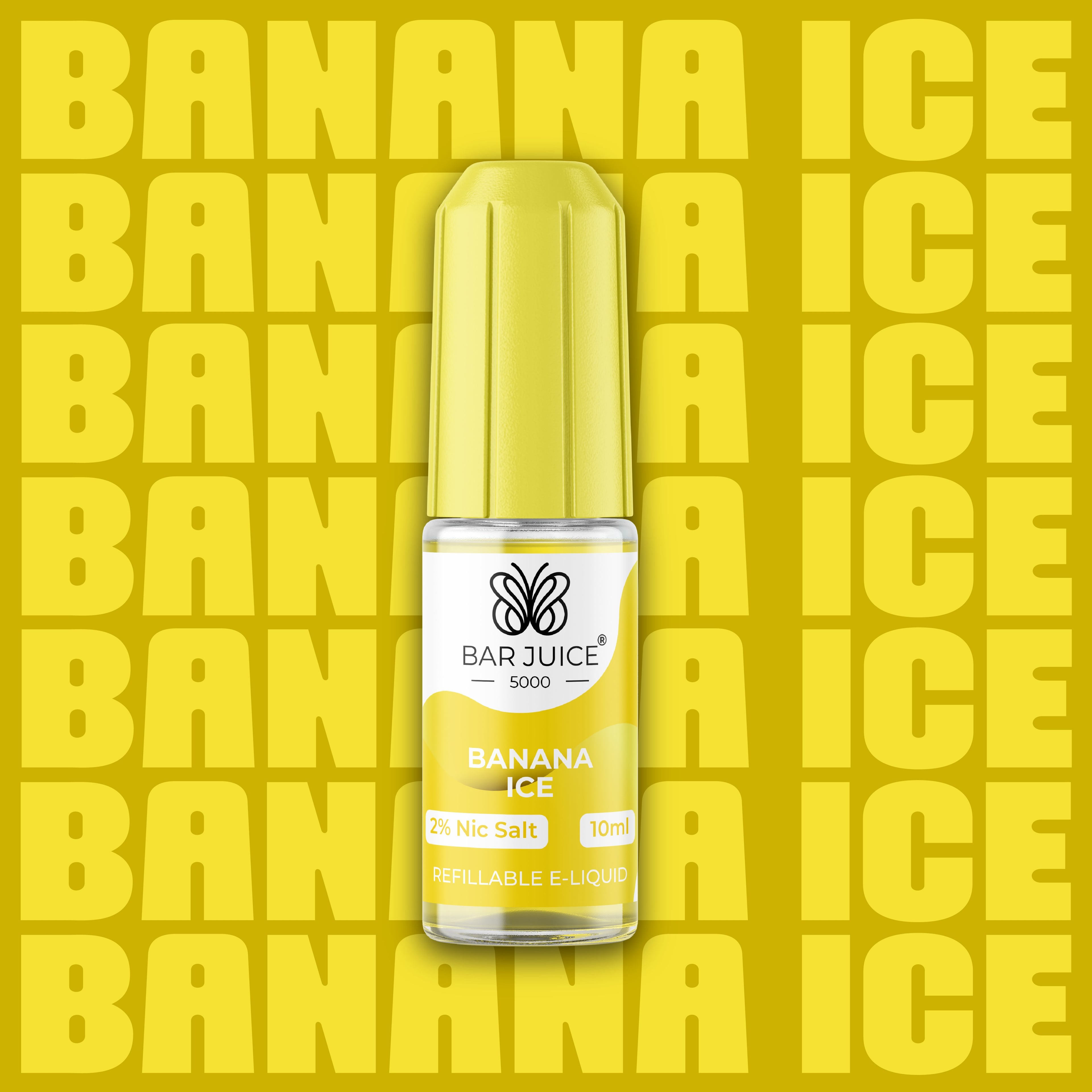 Banana Ice Bar Juice 5000 - Nic Salt E Liquid - View 4