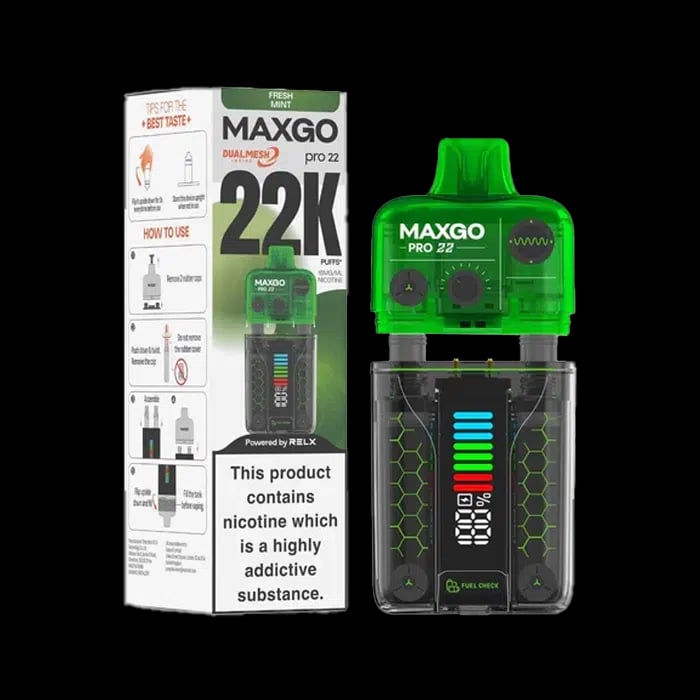 Relx Maxgo Pro 22k Fresh Mint