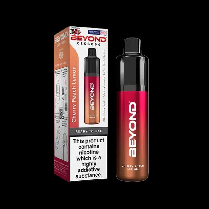 IVG Beyond CLK6000 Cherry Peach Lemon