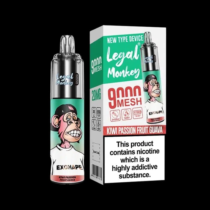 Legal Monkey 9000 Kiwi Passionfruit Guava