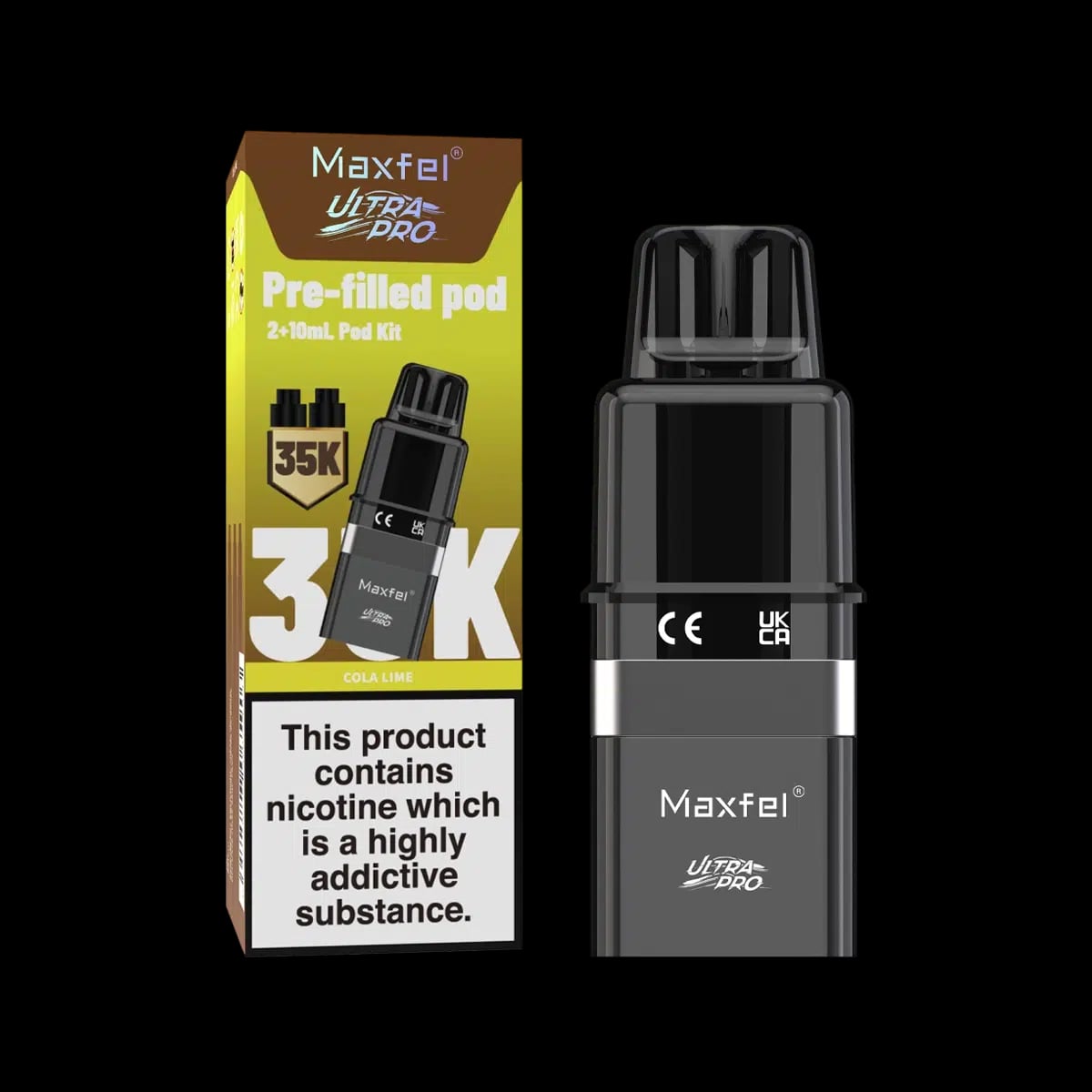 Maxfel Ultra Pro Prefilled Pod-Cola Lime