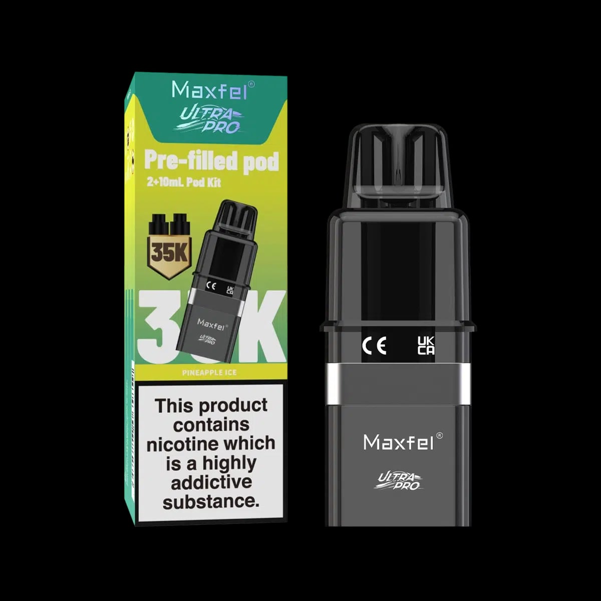 Maxfel Ultra Pro Prefilled Pod-Pineapple Ice