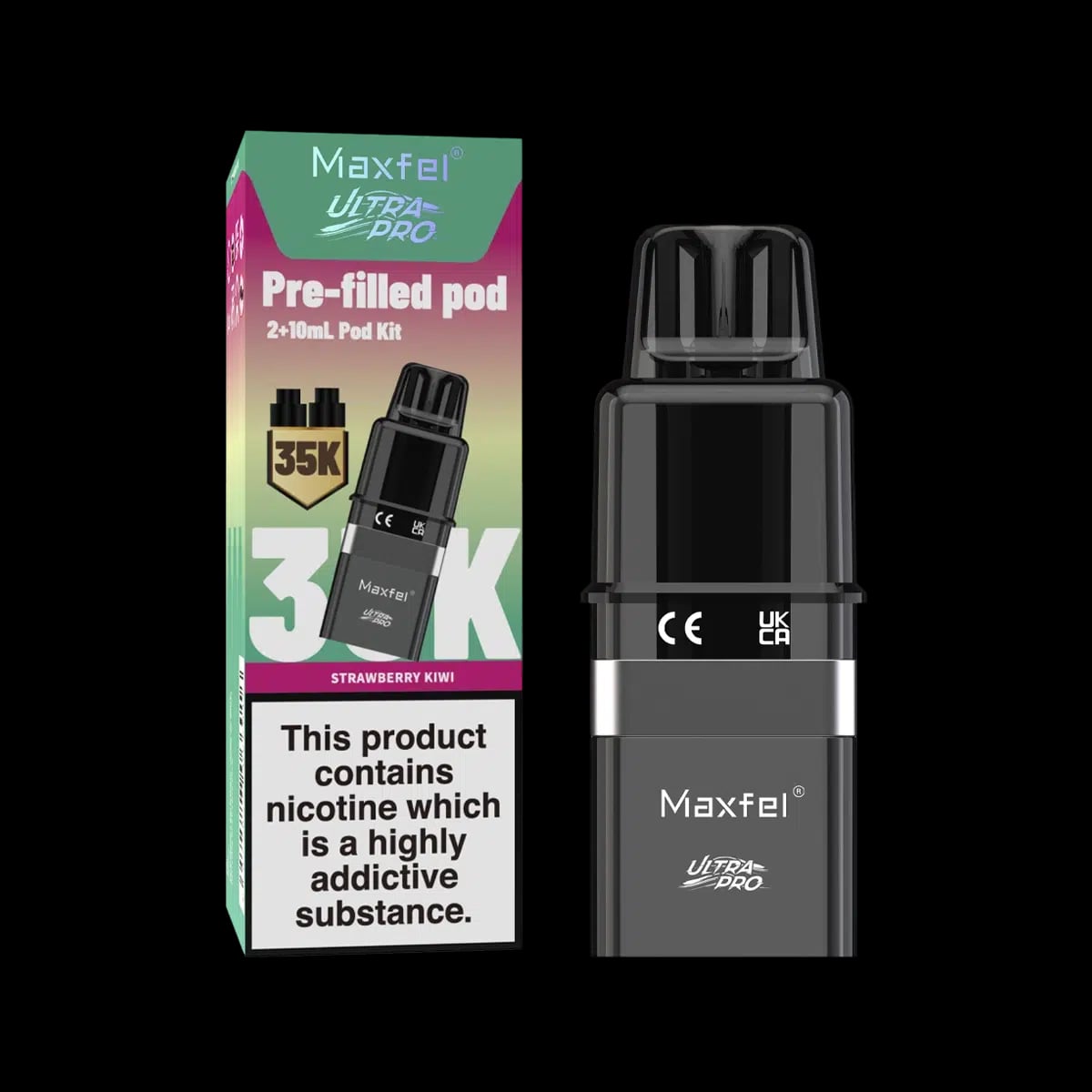 Maxfel Ultra Pro Prefilled Pod-Strawberry Kiwi
