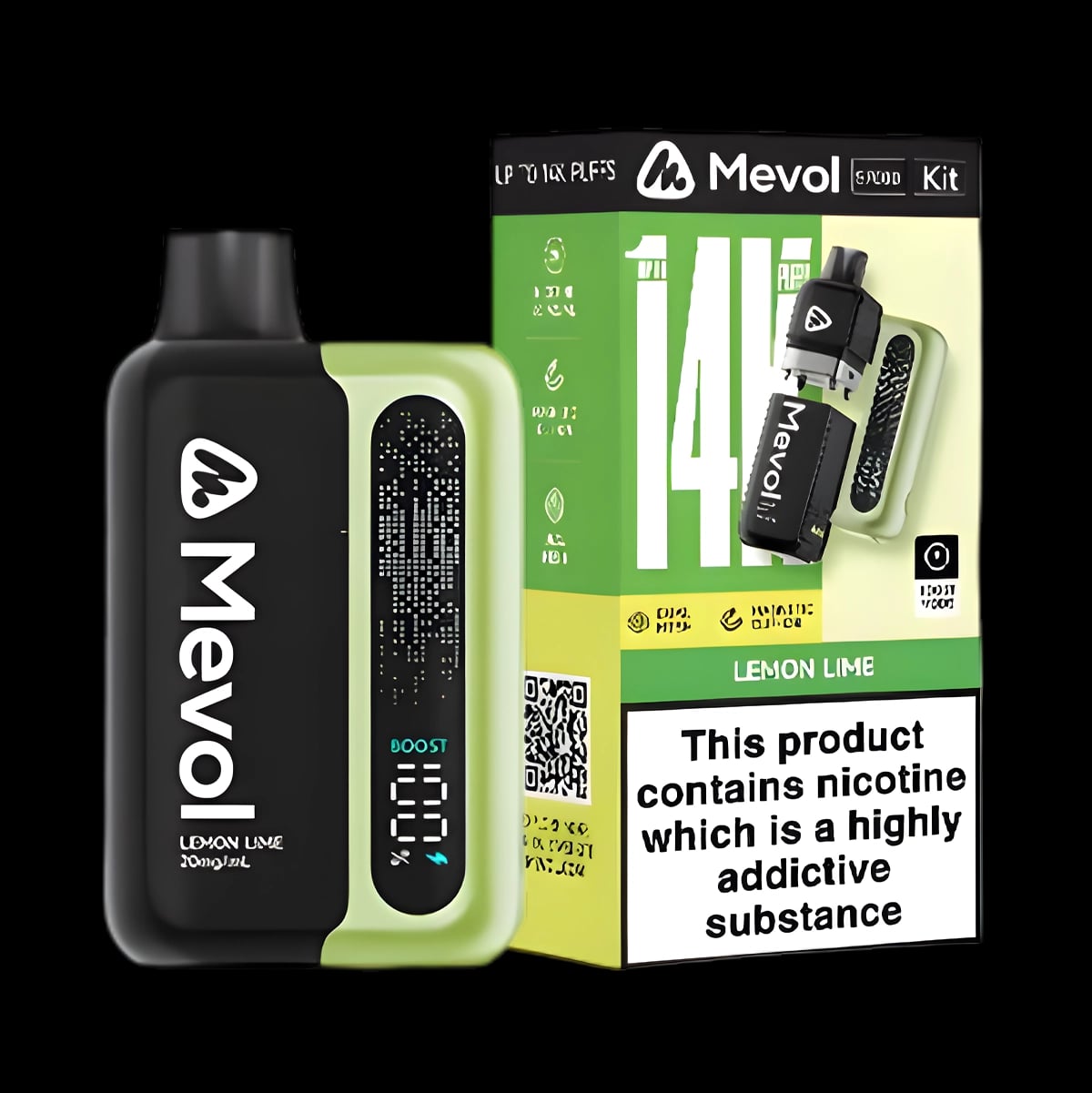 Mevol S7000 Prefilled Pod Kit-Lemon Lime