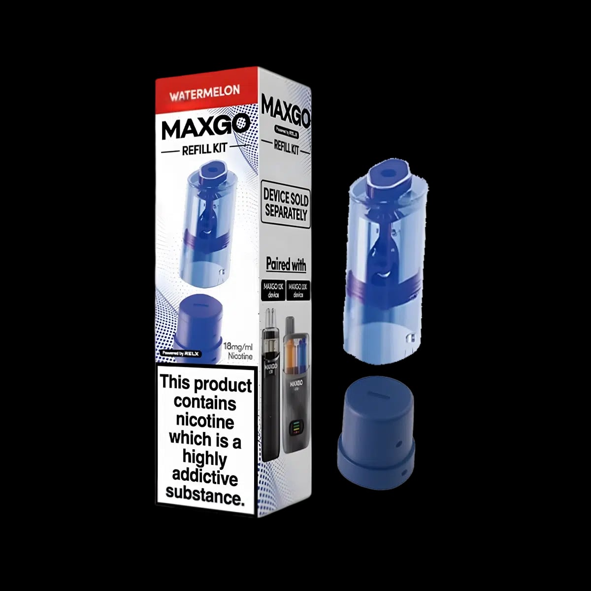 Relx Maxgo Prefilled Pods - Watermelon