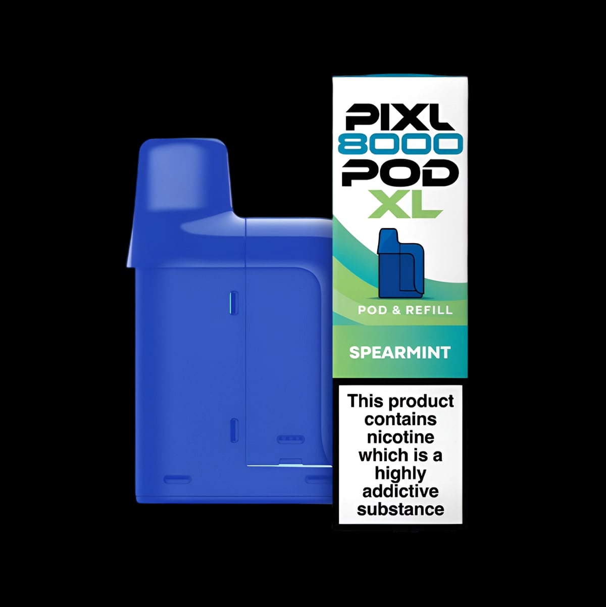 Pixl 8000 Prefilled Refill Pods Spearmint