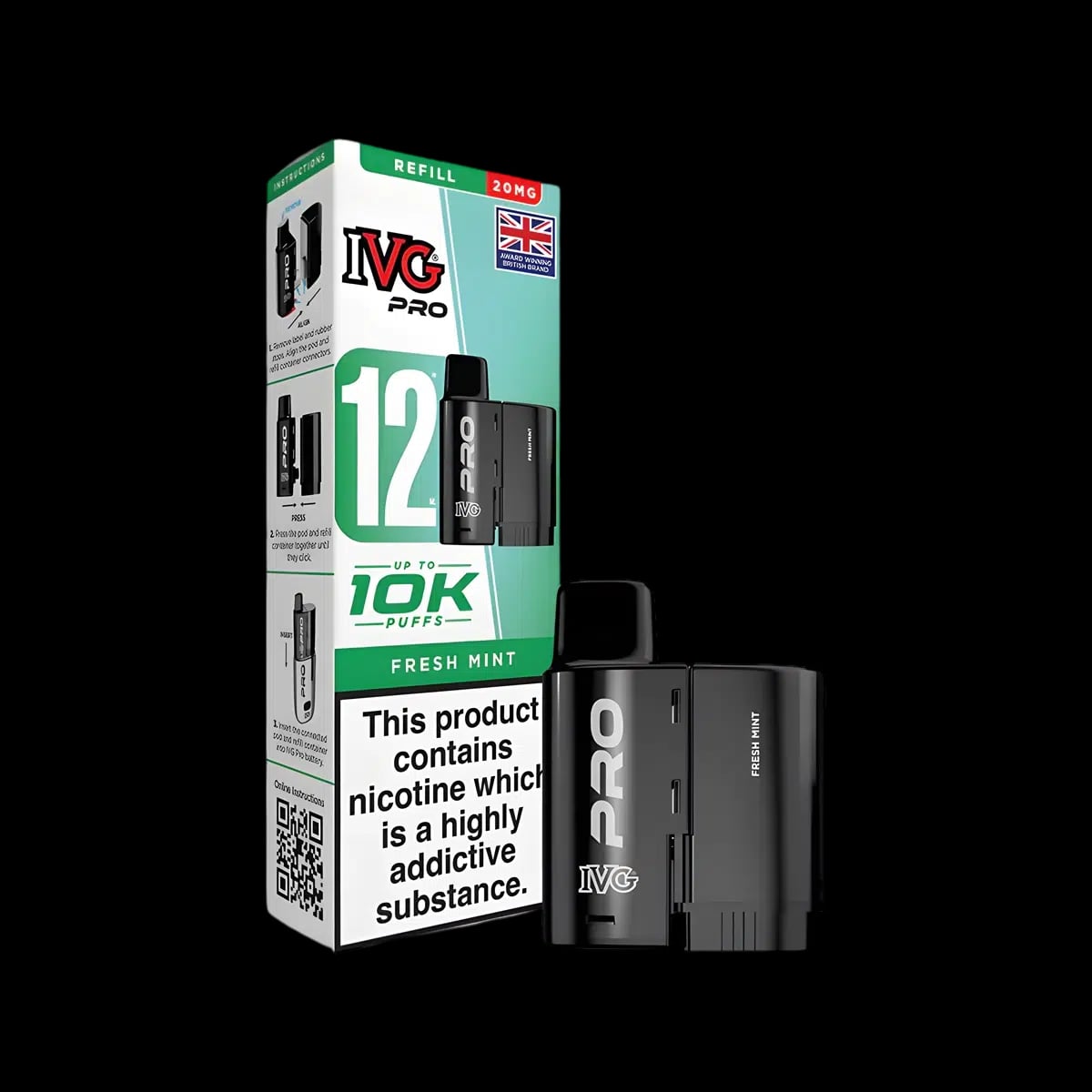 Fresh Mint - IVG PRO 12 Refill Pod