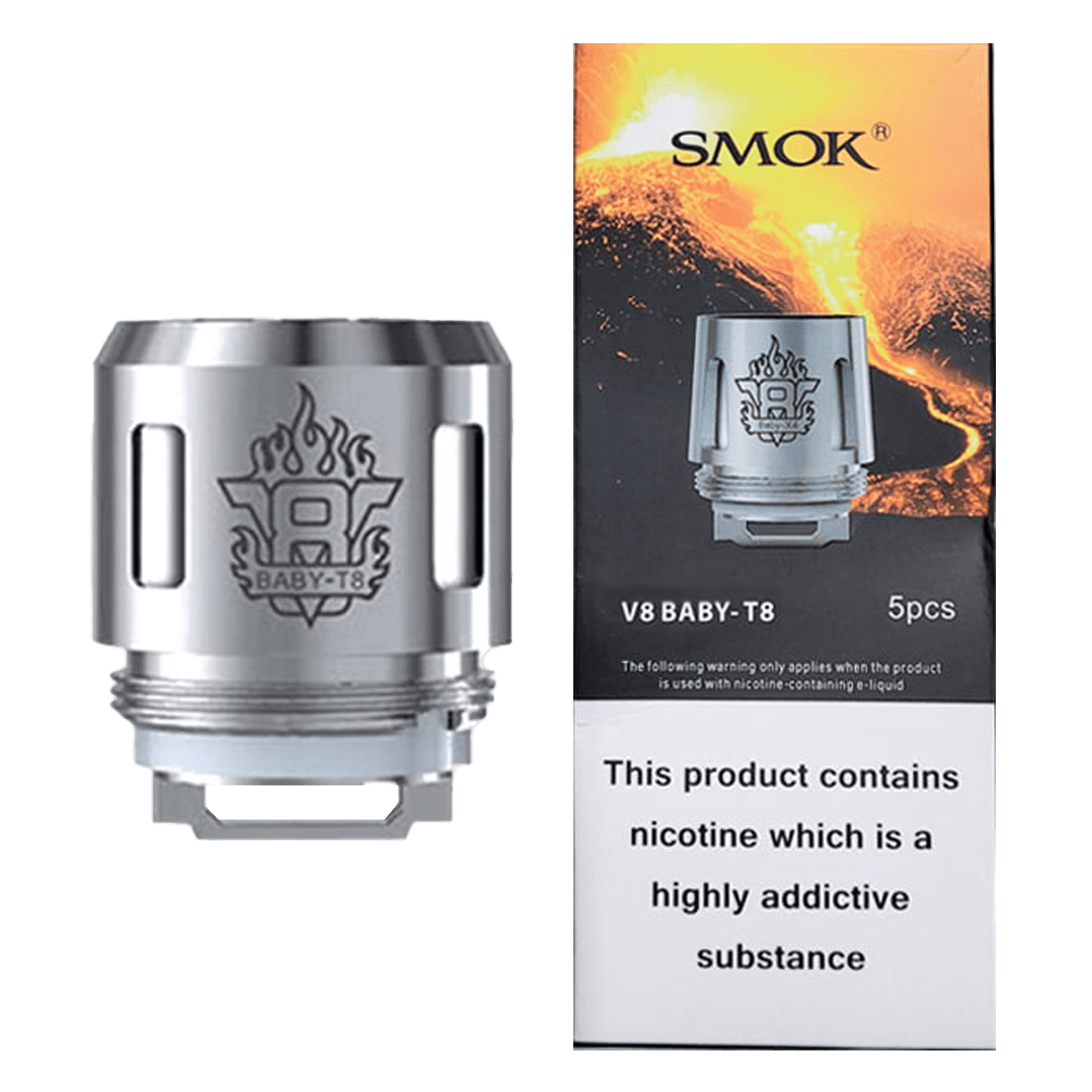 Smok V8 Baby T8 Replacement Coils