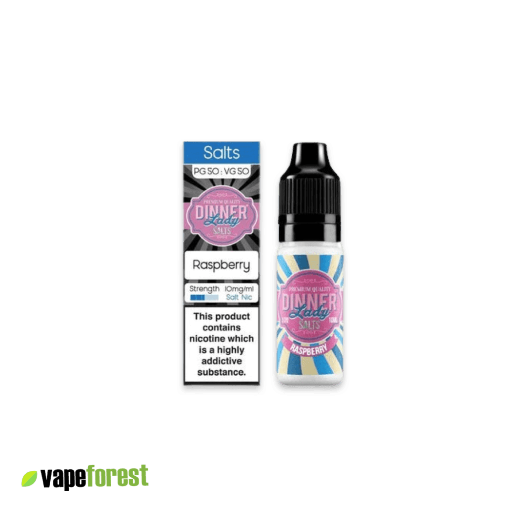 Dinner Lady Nic Salts E-Liquid Raspberry