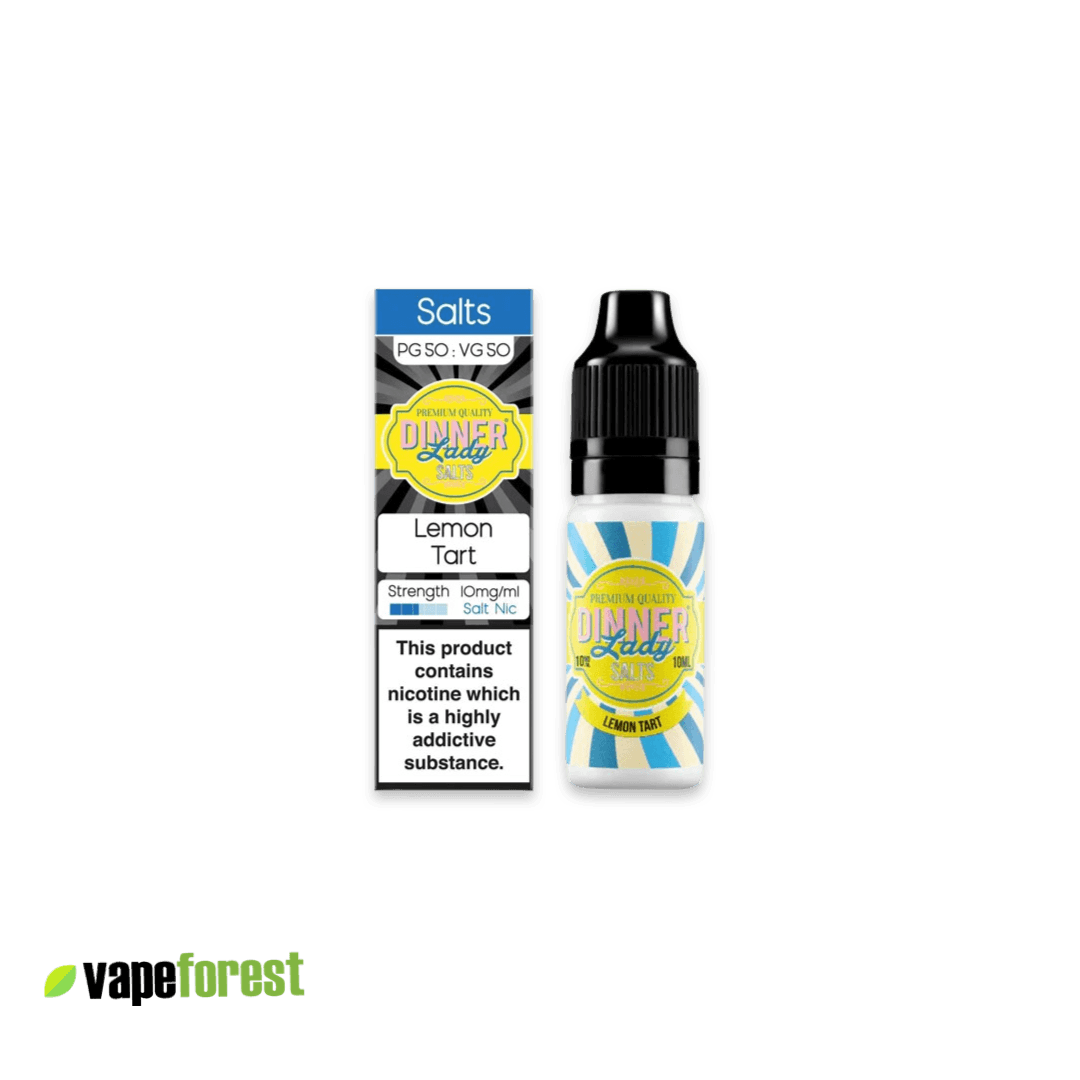 Dinner Lady Nic Salts E-Liquid Lemon Tart