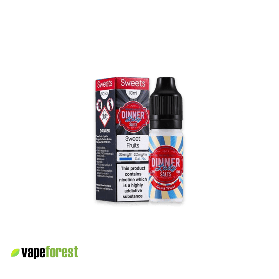Dinner Lady Nic Salts E-Liquid Sweet Fruits