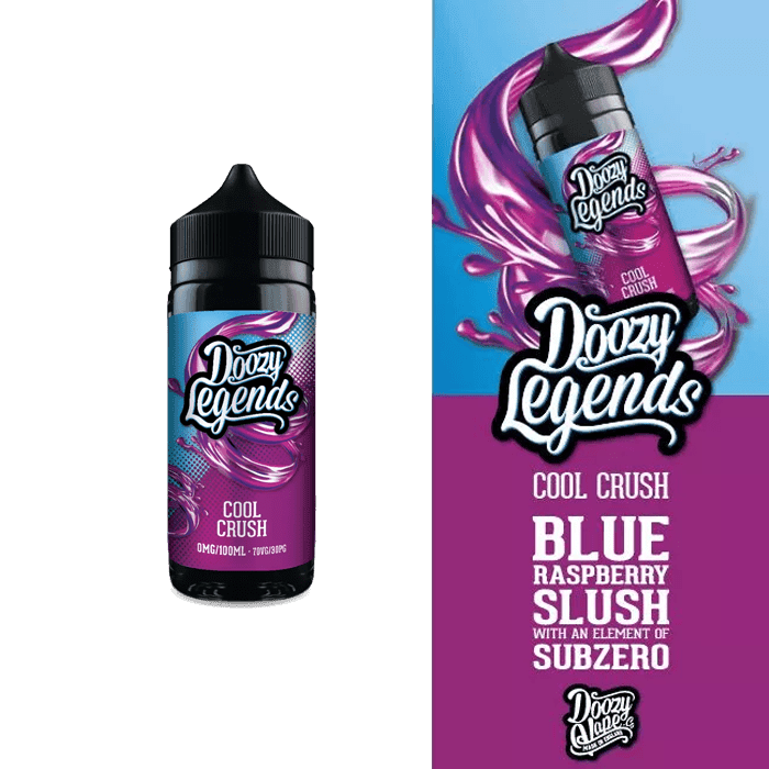 Cool Crush by Doozy Legends - 100ml Shortfill E-liquid