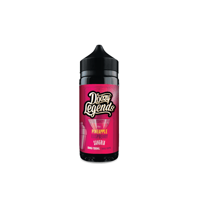 Pineapple Raspberry by Doozy Legends - 100ml Shortfill E-liquid - E-Liquids