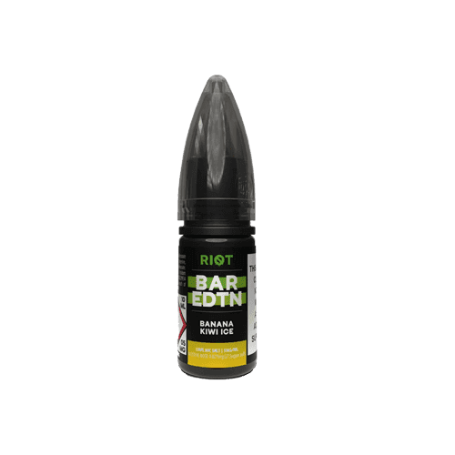 Banana Kiwi Ice by Riot Squad - 10ml Nic Salt E-liquid - 10mg E-Liquid