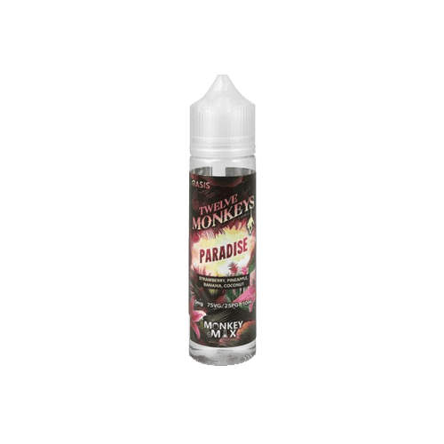 Paradise by Twelve Monkeys Oasis - 50ml Shortfill E-liquid - 0mg E-Liquid