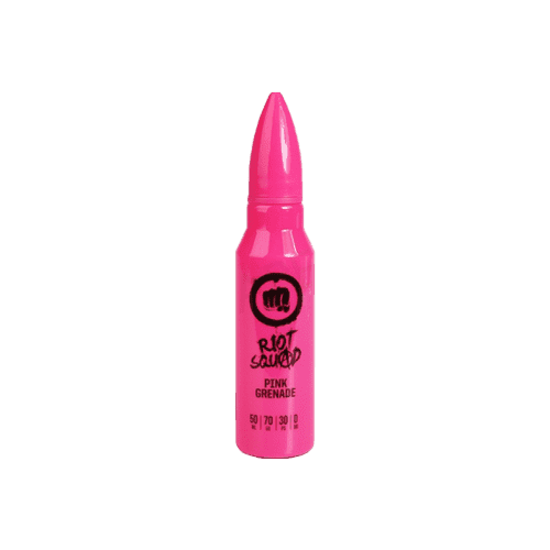 Pink Grenade by Riot Squad - 50ml Shortfill E-liquid - E-Liquids