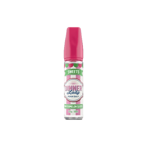 Watermelon Slices by Dinner Lady Sweets - 50ml Shortfill E-liquid - 0mg E-Liquid