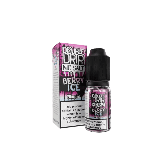 Berry Ice by Double Drip 10ml Nic Salt E-liquid - 10mg E-Liquid