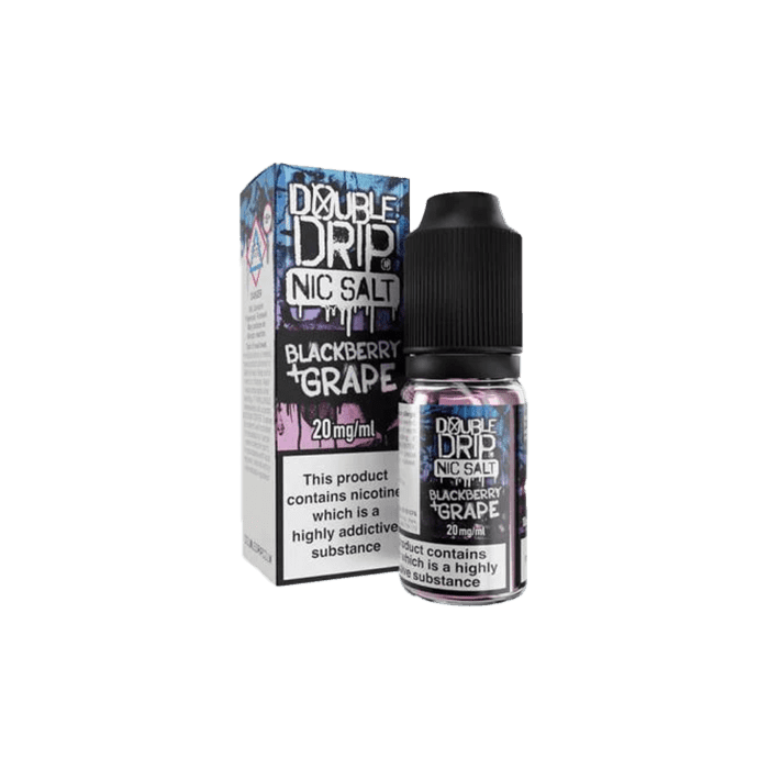 Blackberry and Grape by Double Drip –10ml Nic Salt E-liquid