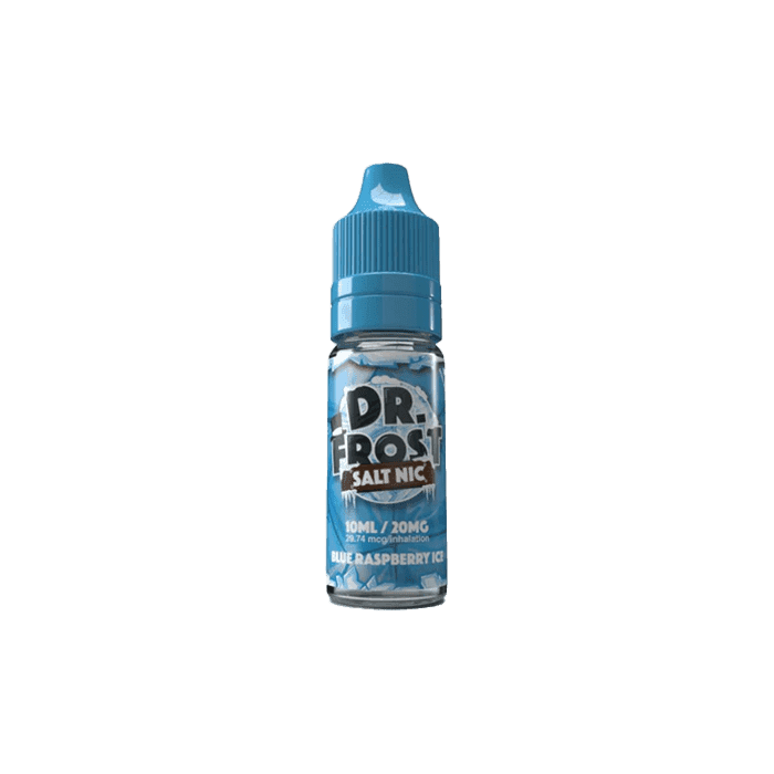 Blue Raspberry Ice by Dr Frost 10ml Nic Salt E-liquid - 10mg E-Liquid