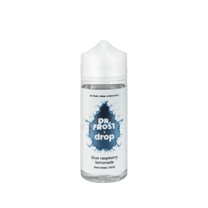 Blue Raspberry Lemonade by Dr Frost X Drop 100ml Shortfill E-liquid - E-Liquids