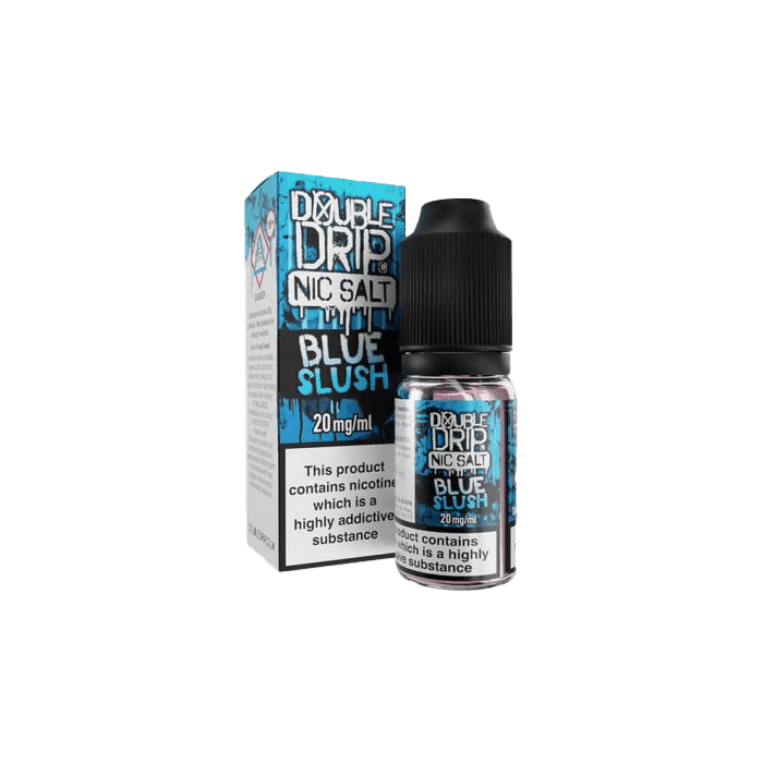 Blue Slush by Double Drip 10ml Nic Salt E-liquid - 10mg E-Liquid