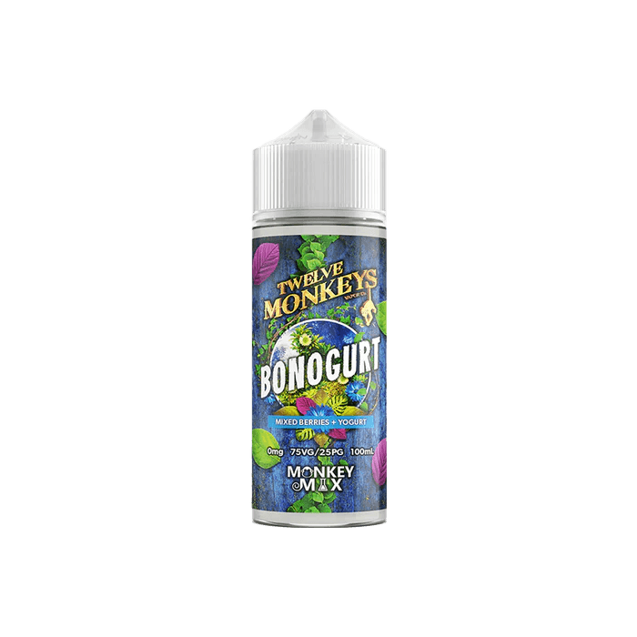 Bonogurt by Twelve Monkeys - 100ml Shortfill E-liquid - 0mg E-Liquid
