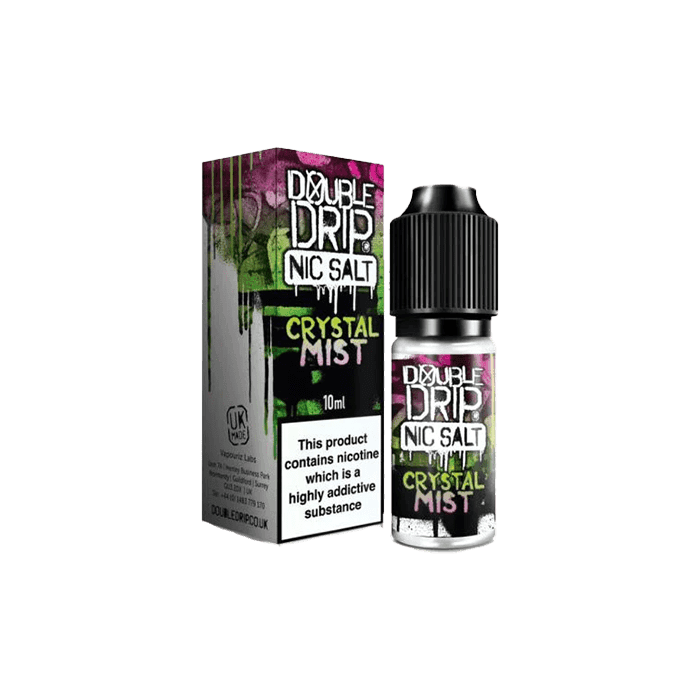 Crystal Mist by Double Drip 10ml Nic Salt E-liquid - 10mg E-Liquid