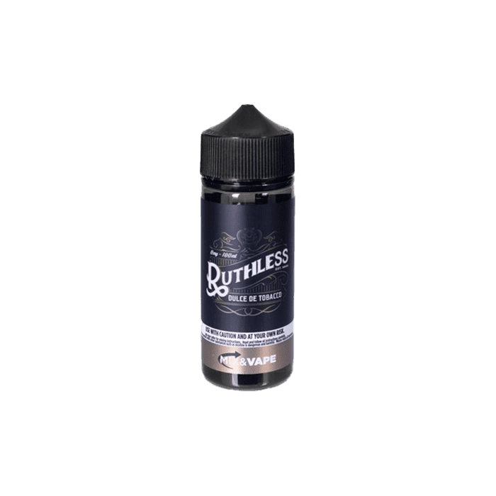 Dulce De Tobacco by Ruthless –100ml Shortfill E-liquid