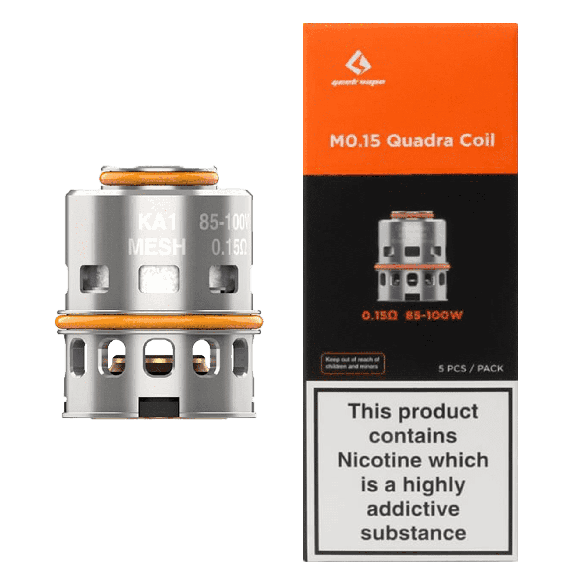 GeekVape M Series Replacement Coils - Pack of 5 - Coils