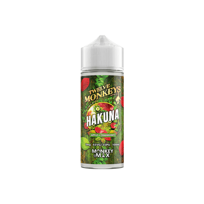 Hakuna by Twelve Monkeys - 100ml Shortfill E-liquid