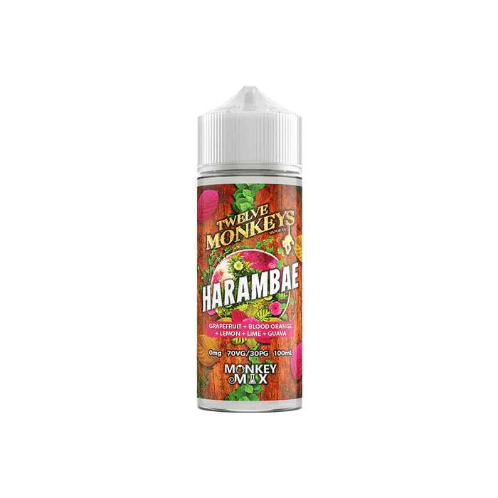Harambae by Twelve Monkeys - 100ml Shortfill E-liquid - E-Liquids