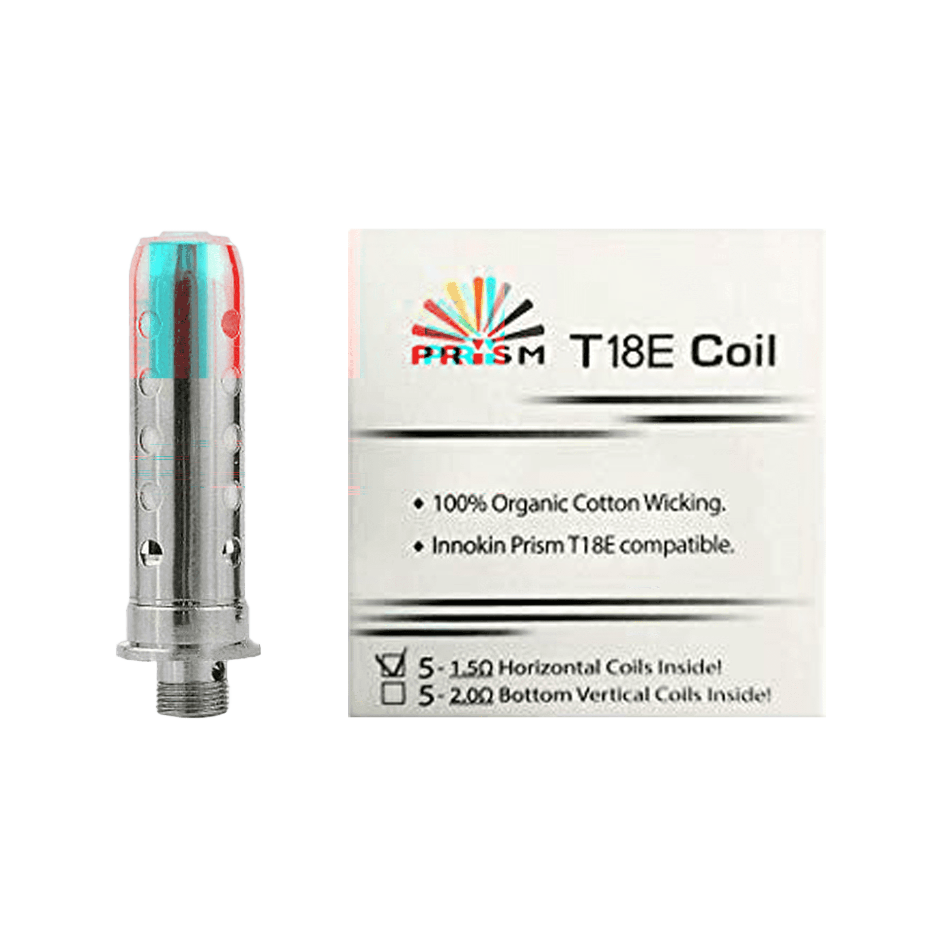 Innokin Prism T18E amp T22E Replacement Coils - Pack of 5 - Coils