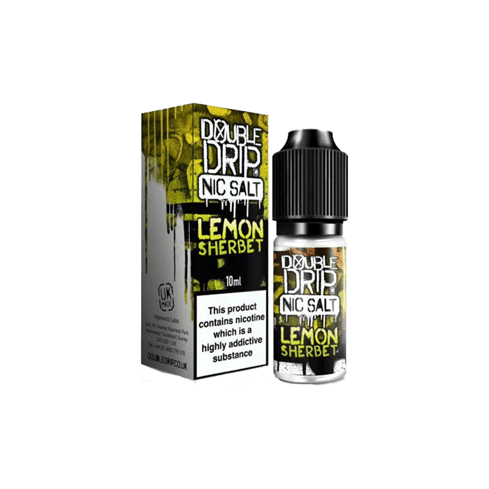 Lemon Sherbet by Double Drip –10ml Nic Salt E-liquid