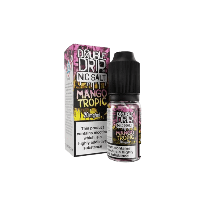 Mango Tropic by Double Drip 10ml Nic Salt E-liquid - 10mg E-Liquid