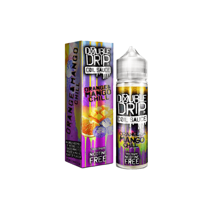 Orange Mango Chill by Double Drip 50ml Shortfill E-liquid - E-Liquids
