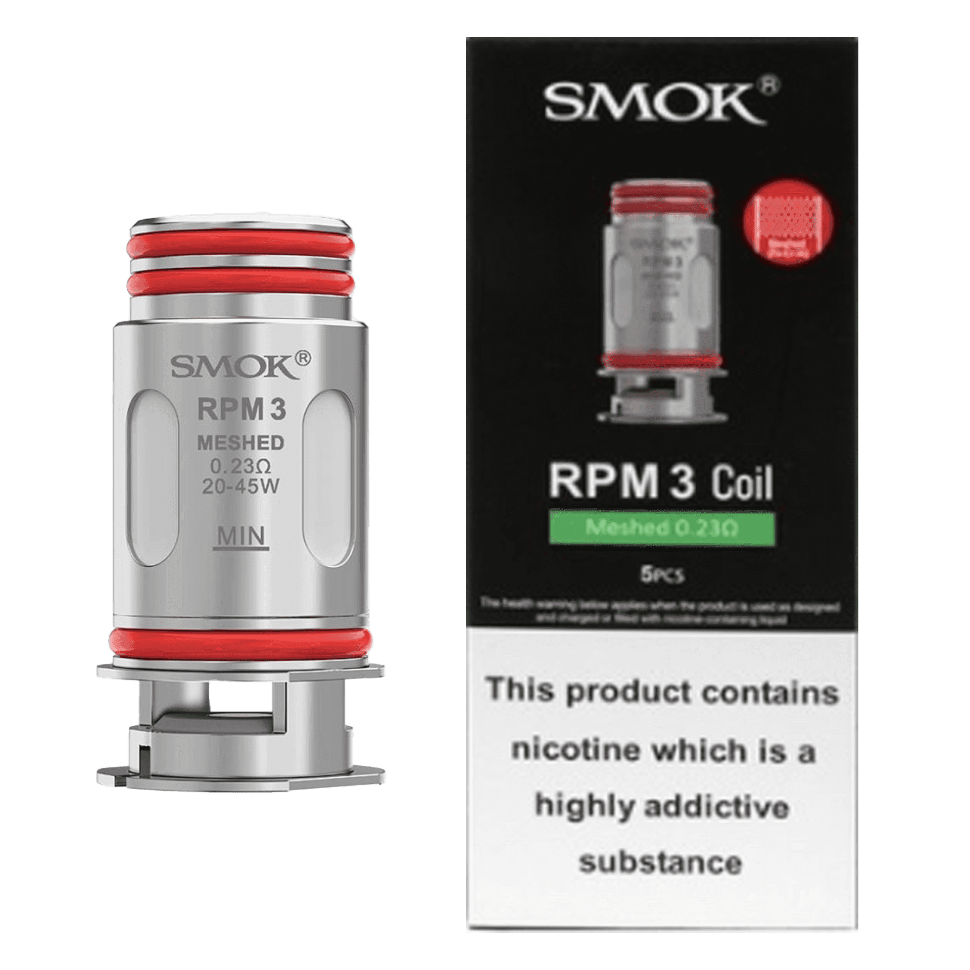 Smok RPM 3 Replacement Coils - Pack of 5 - Coils