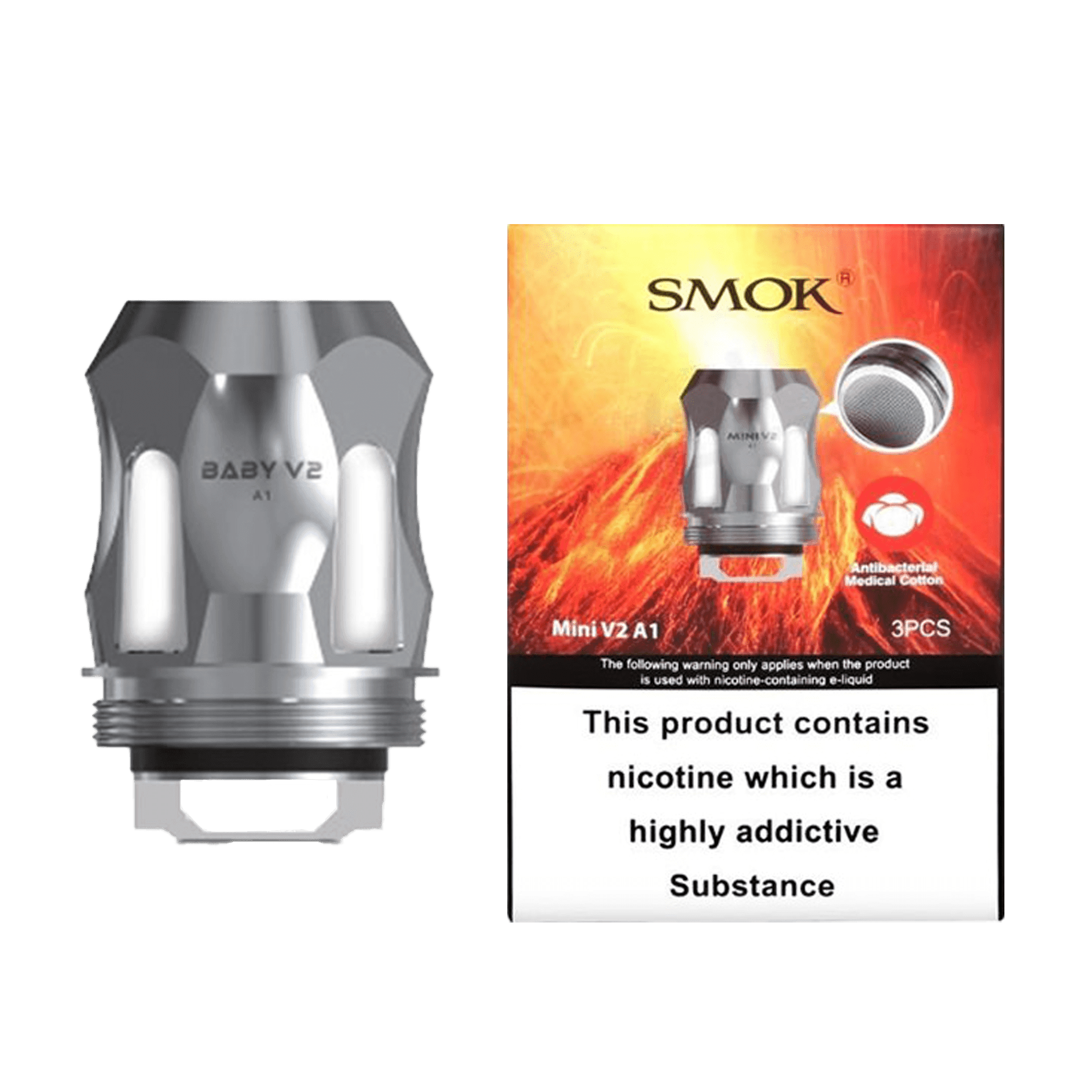 Smok TFV-Mini V2 (TFV8 Baby V2) Replacement Coils