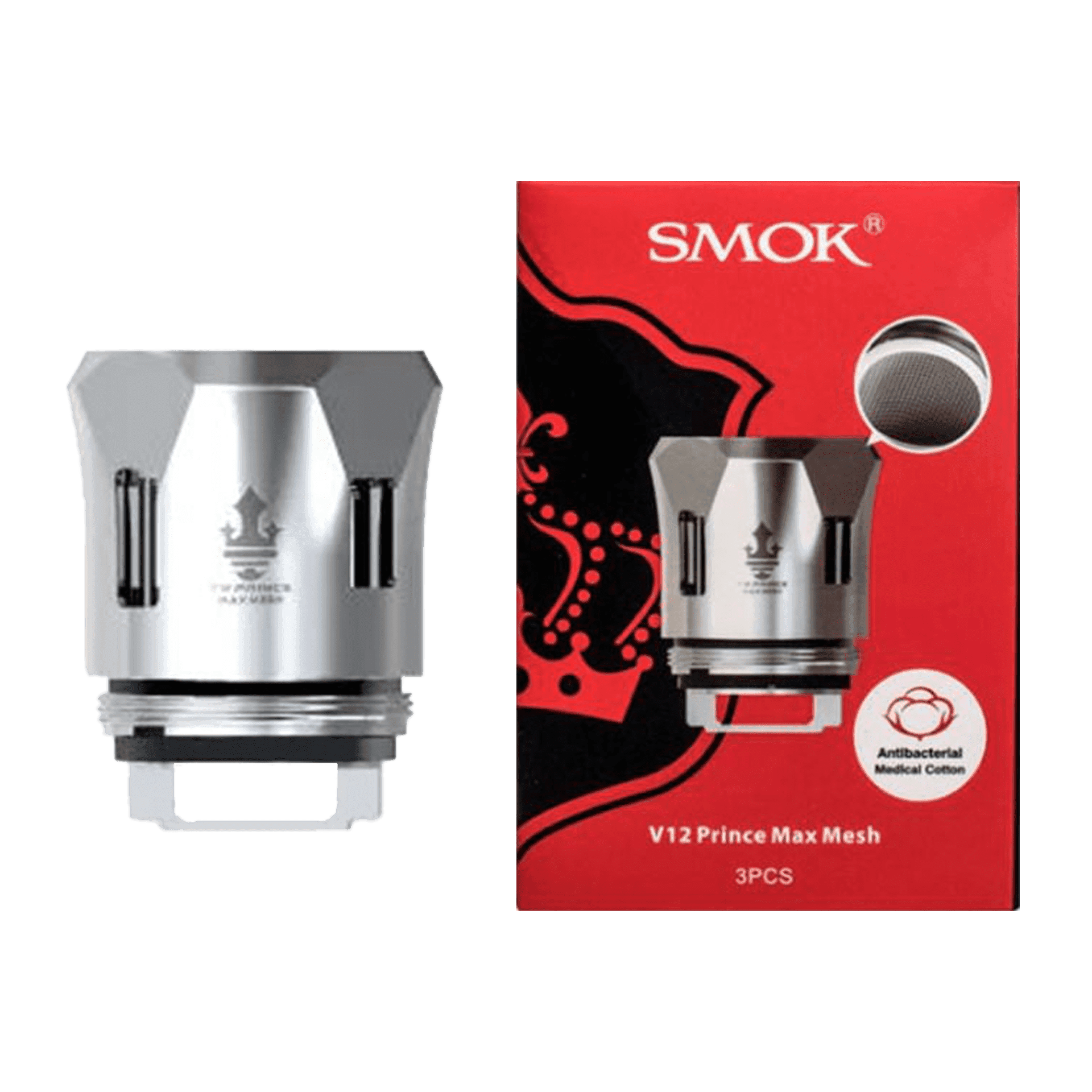 Smok TFV12 Prince Replacement Coils - Pack of 3 - Coils