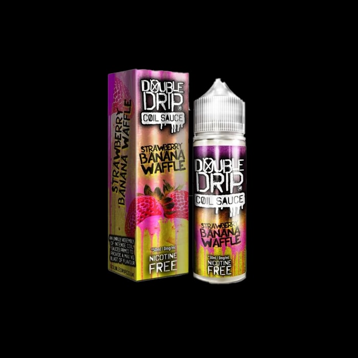 Strawberry Banana Waffle by Double Drip –50ml Shortfill E-liquid